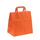 Coloured takeaway bags 26+18x26
