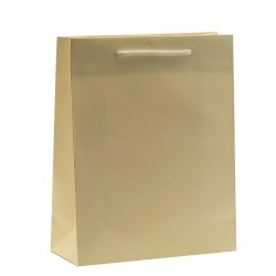 Deluxe matt paper bag 18+8x20