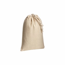 Natural cotton pouch