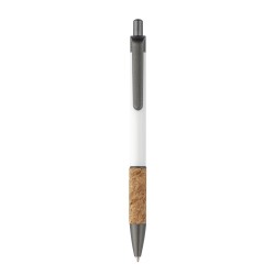 Aluminium and cork pen