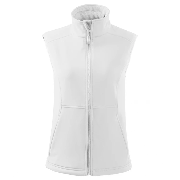 Gilet donna in softshell con interno in pile