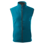 Gilet uomo in softshell con interno in pile