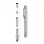 Penna 8 funzioni in acciaio