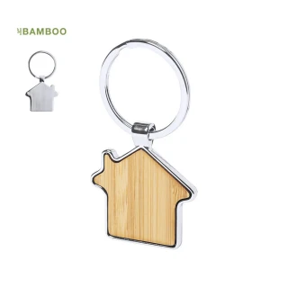 Portachiavi casa in bambù