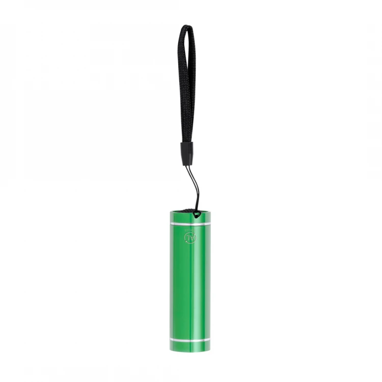 Torcia portachiavi in alluminio riciclato