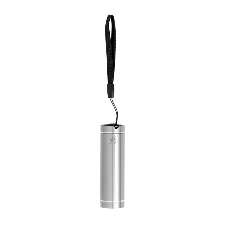 Torcia portachiavi in alluminio riciclato