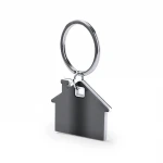 Portachiavi a forma di casa in acciaio