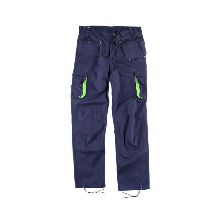 Pantalón de trabajo WORKTEAM con múltiples bolsillos y refuerzo en rodillas