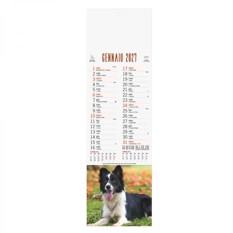 Calendario de pared
