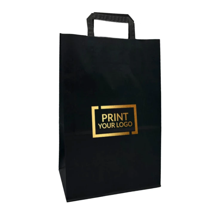 Shopper Carta Colorata Piattina 