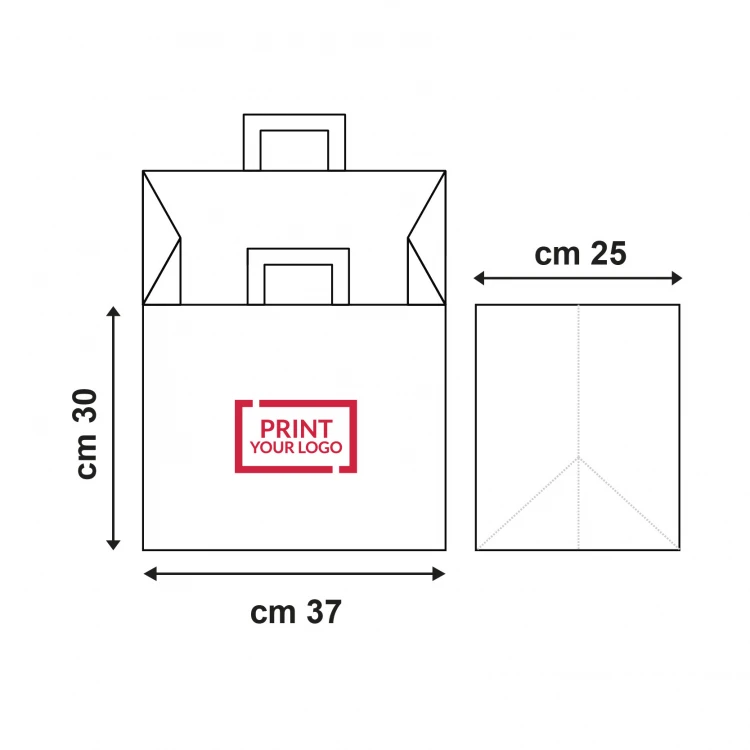 Doggy bag, busta take away 37x25x30 cm