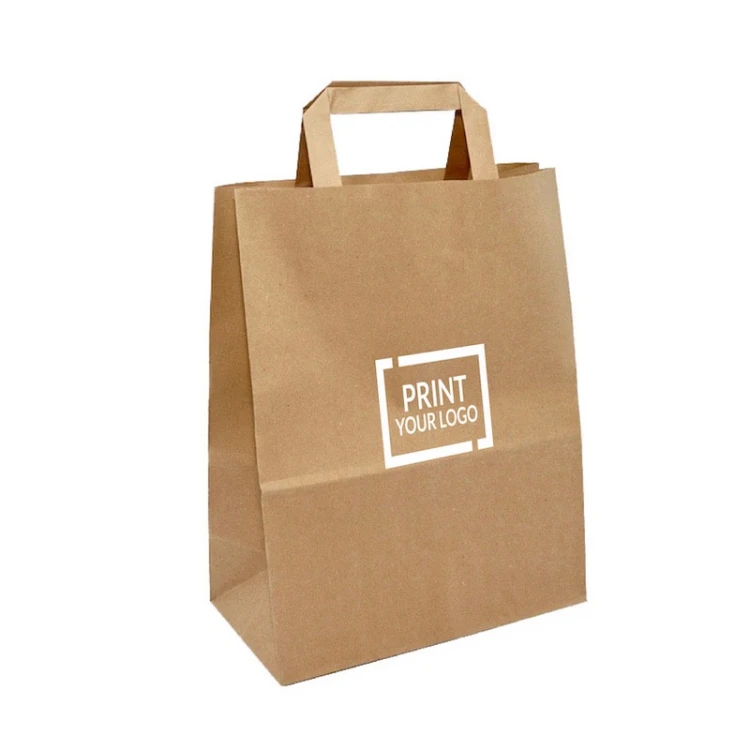 busta in carta riciclata 18x8x23 cm per uso commerciale