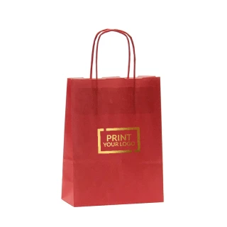 Shopper in carta colorata 