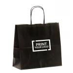 Busta in carta kraft colorata 15x8x20 cm personalizzabile con logo