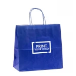 Busta in carta kraft colorata 15x8x20 cm personalizzabile con logo