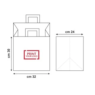 Doggy bag, busta take away 32x24x30