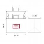 Doggy bag, busta take away 35x23x25 cm