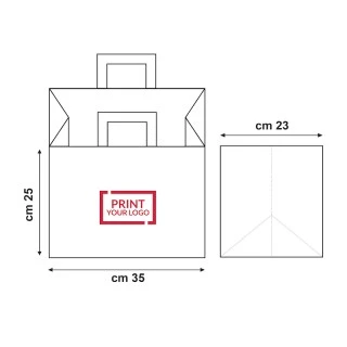 Doggy bag, busta take away 35x23x25