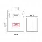 Doggy bag, busta take away 36x24x30 cm