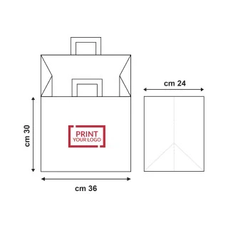 Doggy bag, busta take away 36x24x30