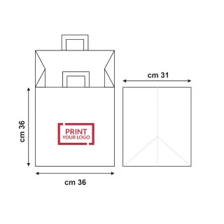 Doggy bag, busta take away 36x31x36