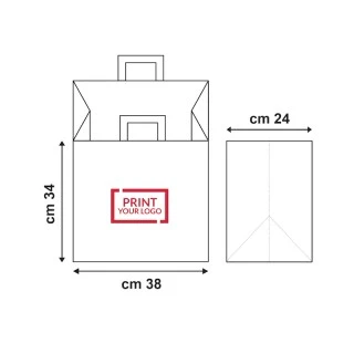 Doggy bag, busta take away 38x24x34