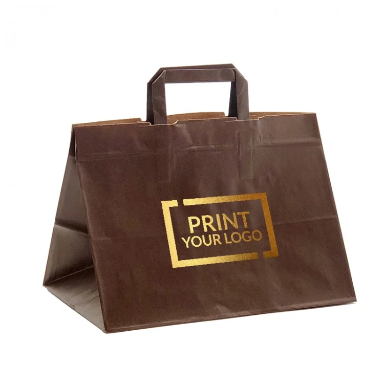 busta in carta 32x20x23 cm per cibo d'asporto