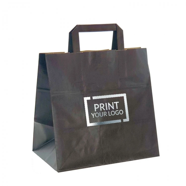 busta in carta 32x22x33 cm per cibo d'asporto