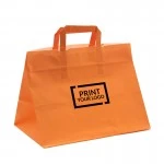 busta in carta 32x20x23 cm per cibo d'asporto