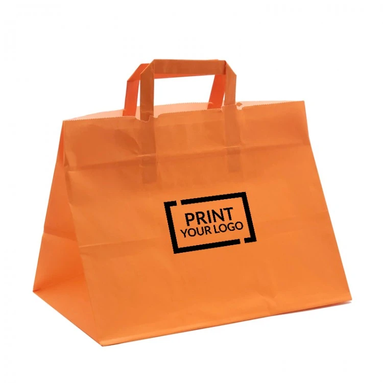 busta in carta 32x20x23 cm per cibo d'asporto