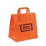 busta in carta 26x18x26 cm per cibo d'asporto