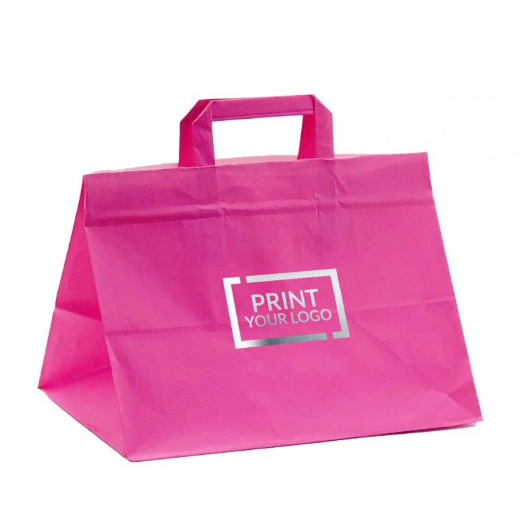 busta in carta 32x20x23 cm per cibo d'asporto