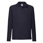 Polo bambino FRUIT OF THE LOOM mod. 65/35 Long Sleeve 