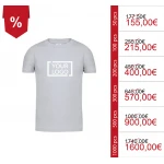 Magliette personalizzate per bambini in cotone 100% - Modello KEYA YC150