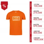 Magliette personalizzate per bambini in cotone 100% - Modello KEYA YC150