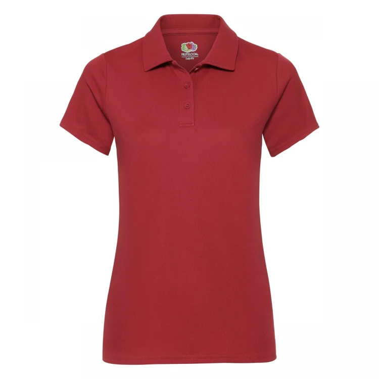 Polo donna FRUIT OF THE LOOM mod. Performance Lady-Fit