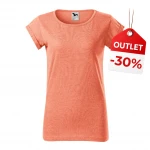 T-shirt donna MALFINI Fusion in single jersey con taglio ampio, disponibile da personalizzare