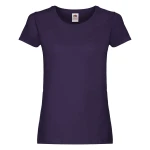 Fruit of the Loom Damen‑T‑Shirt aus 100 % Baumwolle