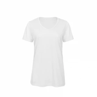 T-shirt B&C mod. TriBlend collo a V