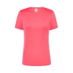 Maglietta sport donna con cuciture tono su tono