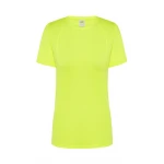 Maglietta sport donna con cuciture tono su tono