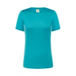 Maglietta sport donna con cuciture tono su tono