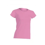 T-shirt donna 100% cotone leggermente sfiancata