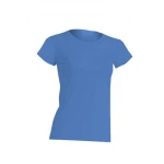 T-shirt donna 100% cotone leggermente sfiancata