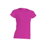 T-shirt donna 100% cotone leggermente sfiancata