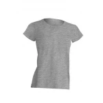 T-shirt donna 100% cotone leggermente sfiancata
