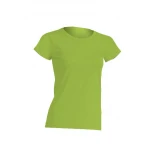 T-shirt donna 100% cotone leggermente sfiancata