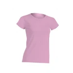 T-shirt donna 100% cotone leggermente sfiancata