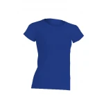 T-shirt donna 100% cotone leggermente sfiancata