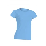 T-shirt donna 100% cotone leggermente sfiancata